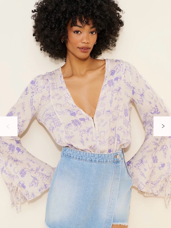 Free People Tops - Free People Intimately “Everything's Rosy” Bodysuit - NWOT